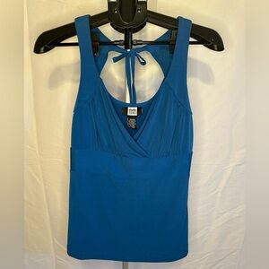 Studio 1940 Teal Sleeveless Blouse